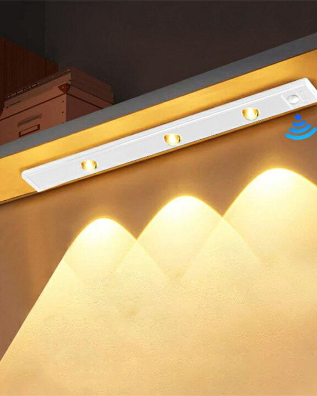 Lámpara LED Inteligente con Sensor de Movimiento